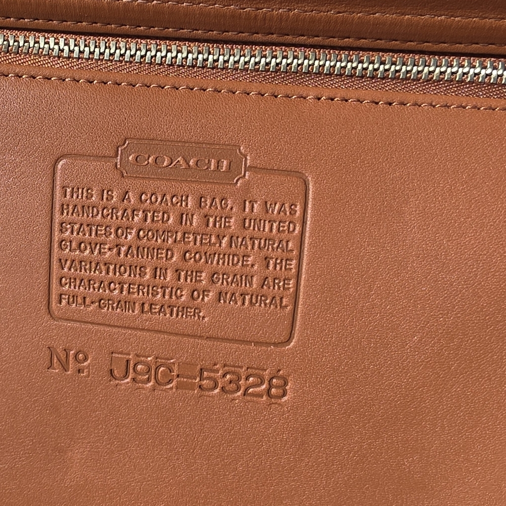 Vintage Coach Trader Brief Case, USA - Picture 15 of 16